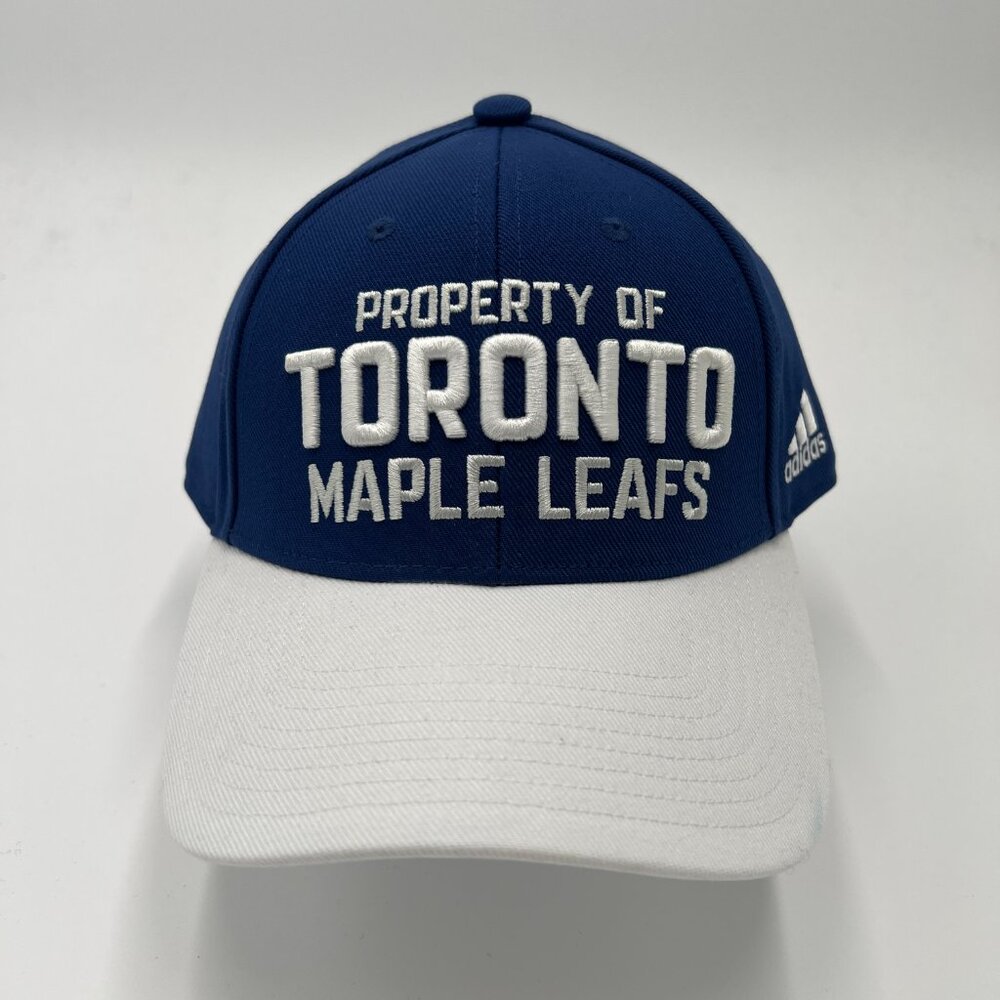 Adidas Unisex Blue White Toronto Maple Leafs‎ Adjustable Strapback Hat Cap NWT